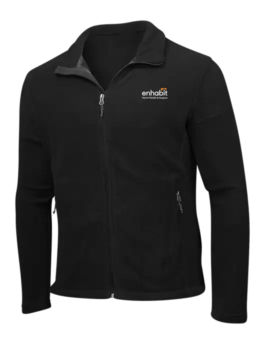 Black Fleece Jacket w/Enhabit Logo