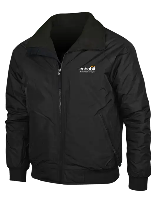 True Black/True Black Classic Challenger Jacket w/Enhabit Logo