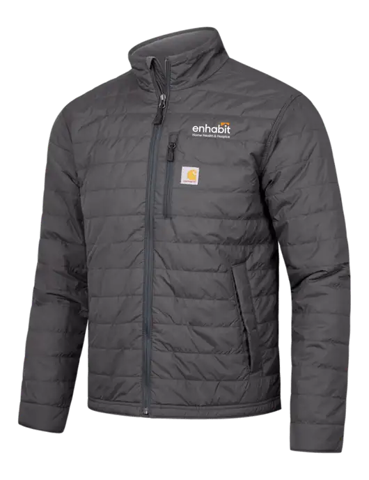 Carhartt Dark Grey Gilliam Jacket w/Enhabit Logo