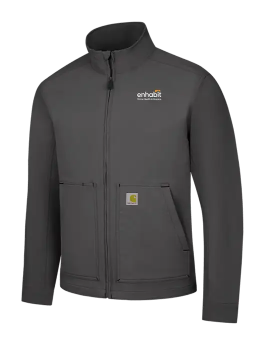 Carhartt Dark Grey Super Dux Soft Shell Jacket w/Enhabit Logo