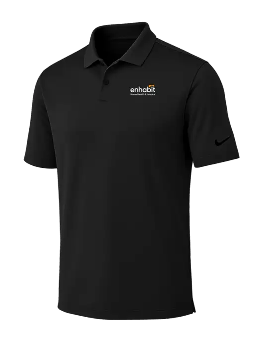 Nike Black Dri-FIT Vapor Polo w/Enhabit Logo