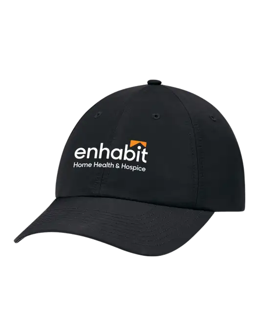 Richardson Relaxed Performance Lite Black Cap w/Enhabit Logo