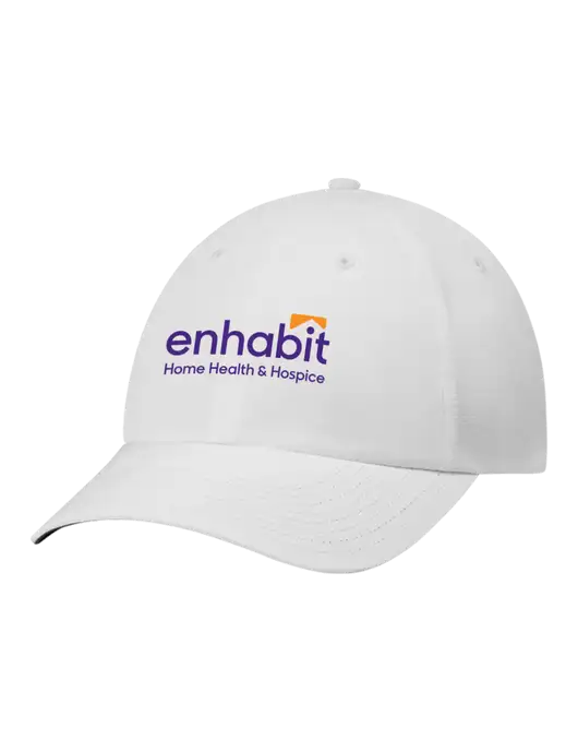Richardson Relaxed Performance Lite White Cap w/Enhabit Logo