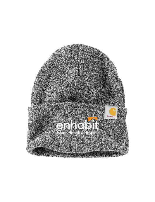 Carhartt Medium Grey Heather Watch Cap 2.0 w/Enhabit Logo