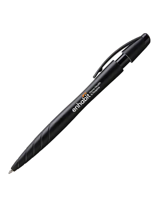 Awali Black Metallic Pen w/Enhabit Logo