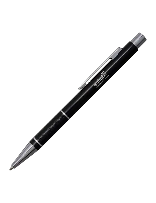 St George Black Pen - Blue Ink w/Enhabit Logo