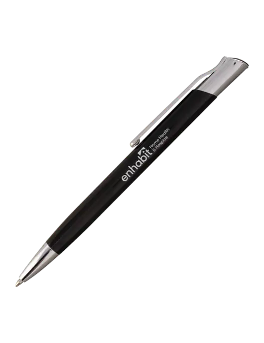 San Malo Black Pen w/Enhabit Logo