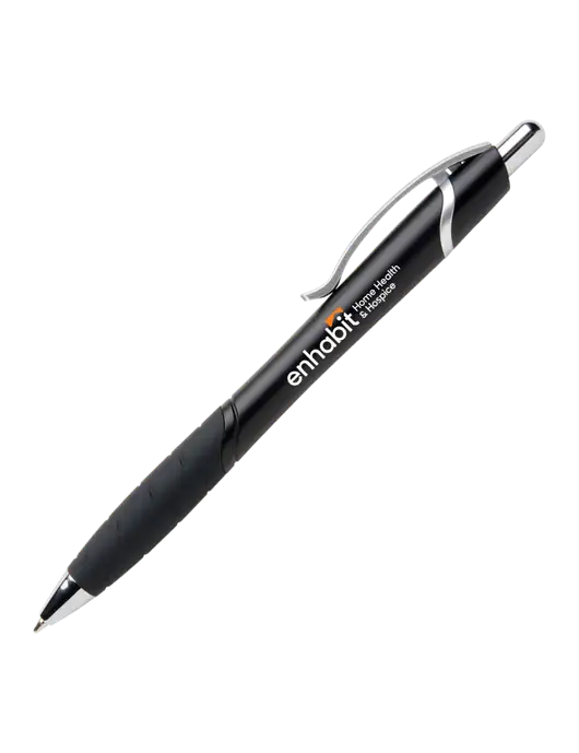 Summerhill Black Pen - Black Ink w/Enhabit Logo