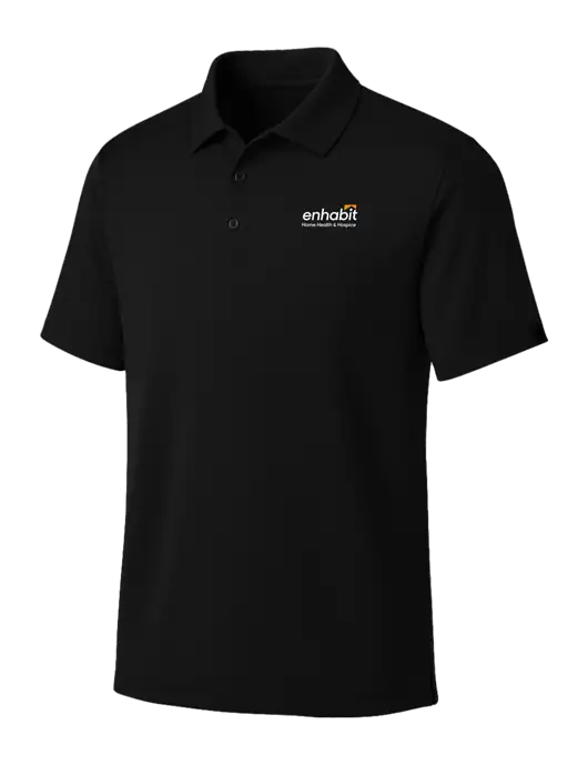 OGIO Blacktop Framework Polo w/Enhabit Logo