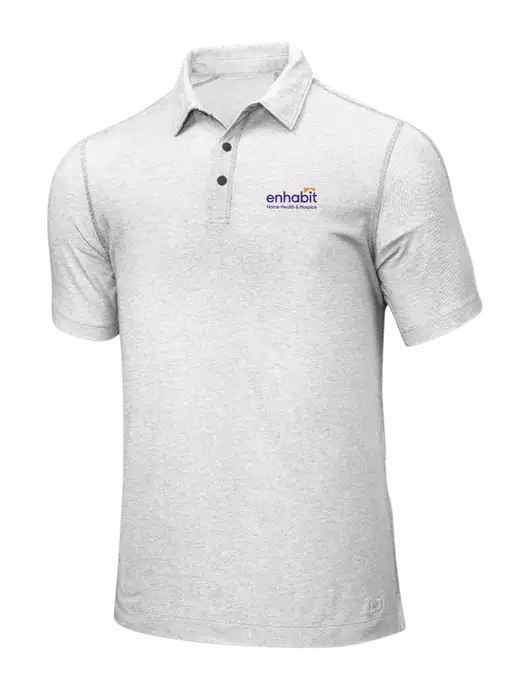 OGIO White ONYX Polo w/Enhabit Logo