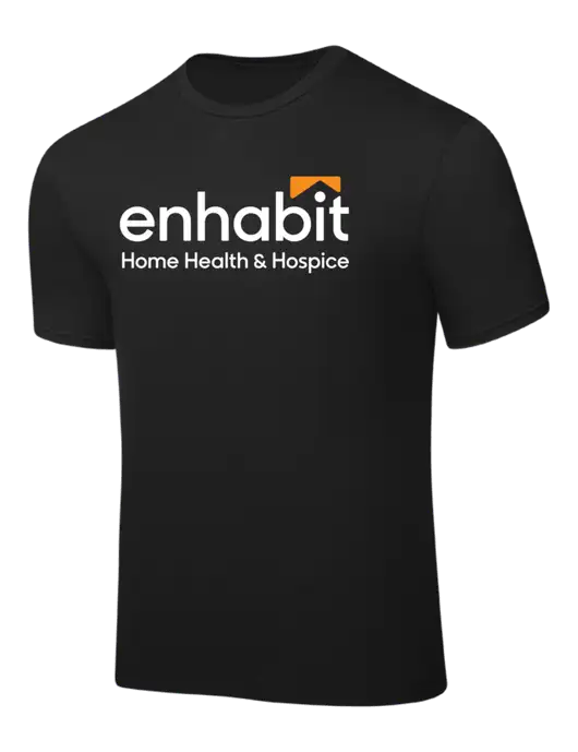 Black PosiCharge Competitor Tee w/Enhabit Logo