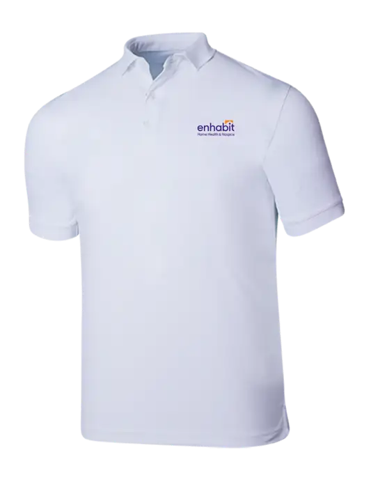 Callaway Ottoman Bright White Polo w/Enhabit Logo