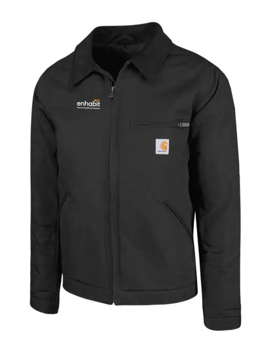 Carhartt Black Duck Detroit Jacket w/Enhabit Logo