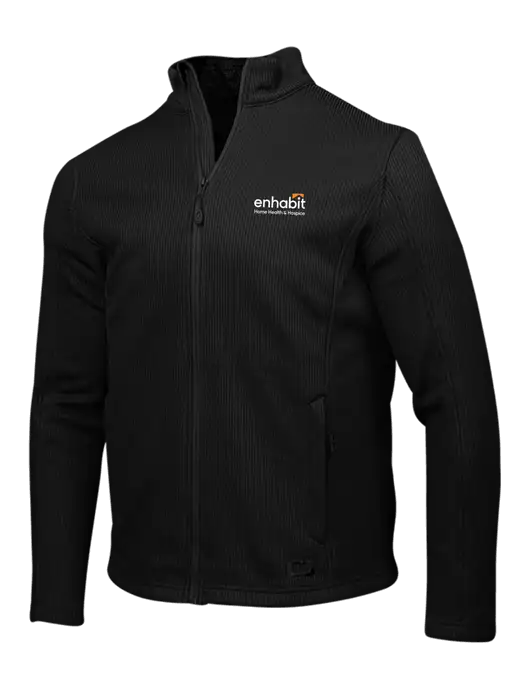 OGIO Blacktop Grit Fleece Jacket w/Enhabit Logo