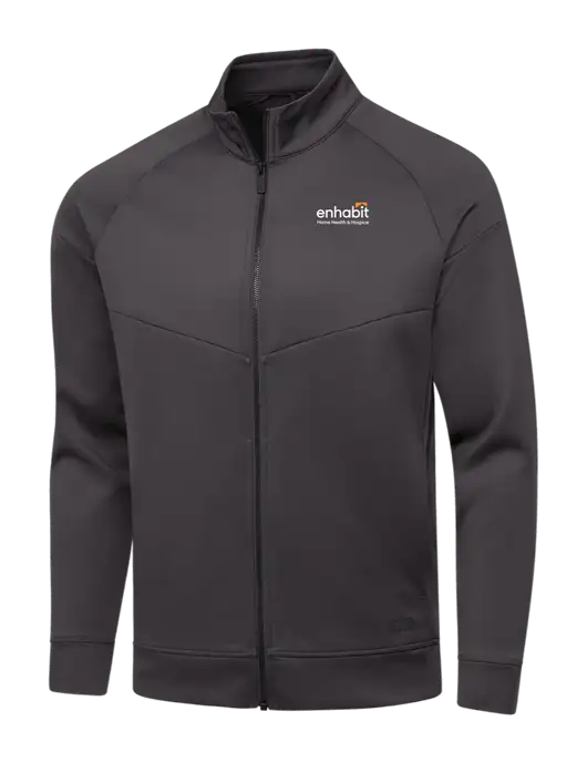 OGIO Dark Grey Endurance Modern Performance Full-Zip w/Enhabit Logo