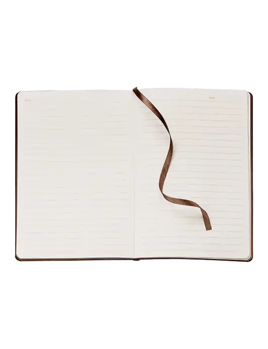 Fabrizio Brown Soft Cover 5.75 x 8.125 Journal w/Enhabit Logo
